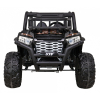 Buggy UTV Terenówka dla dzieci Czarny + Pilot + Bagażnik + Wolny Start + EVA + MP3 LED